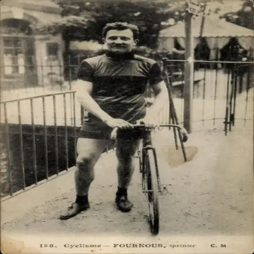 Ak Radrennsport, Radrennfahrer Fournous, Sprinter