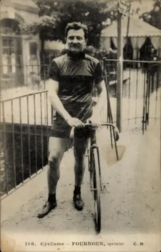 Ak Radrennsport, Radrennfahrer Fournous, Sprinter