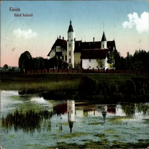 Ak Klenica Kleinitz Ostbrandenburg, Schloss Radziwill