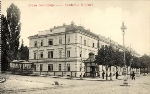 CPA Belgrade Serbie, Academie Militaire