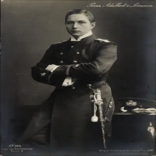 Ak Prinz Adalbert von Preußen, Portrait