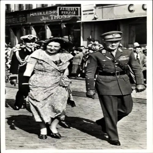 Ak Luxembourg 20. Juni 1951, Königin Juliana, Bernhard zur Lippe-Biesterfeld
