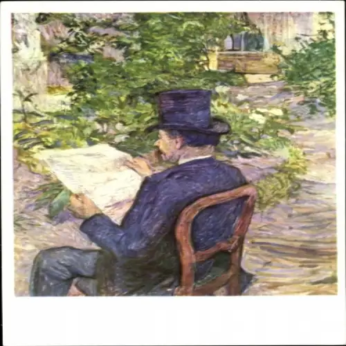 Künstler Ak Toulouse-Lautrec, Henri, Monsieur Désiré Dihau