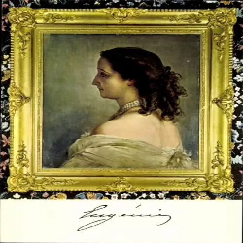 Künstler Ak Winterhalter, F. X., Kaiserin Eugénie