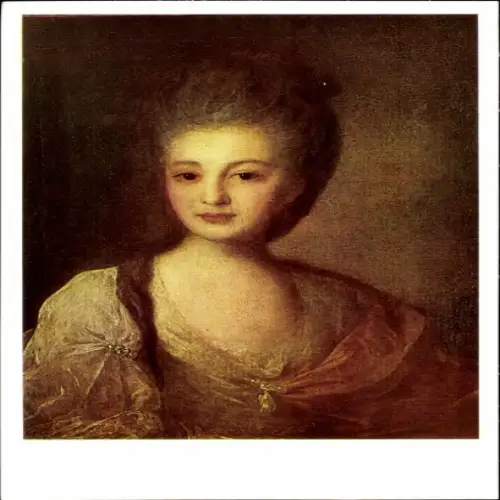 Künstler Ak Rokotov, Fiodor, Alexandra Struiskaya, Portrait