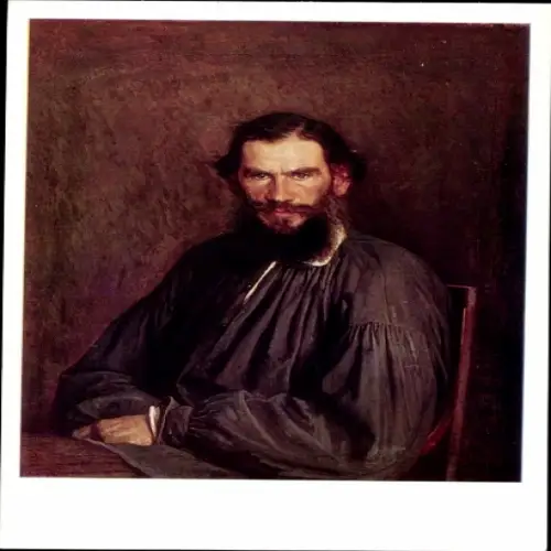 Künstler Ak Kramskoj, Ivan, Leo Tolstoi
