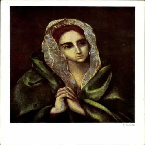 Künstler Ak Greco, El, Mater Dolorosa