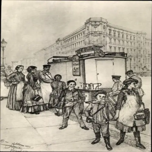 Künstler Ak Allers, Berlin 1889, Bimmel-Bolle