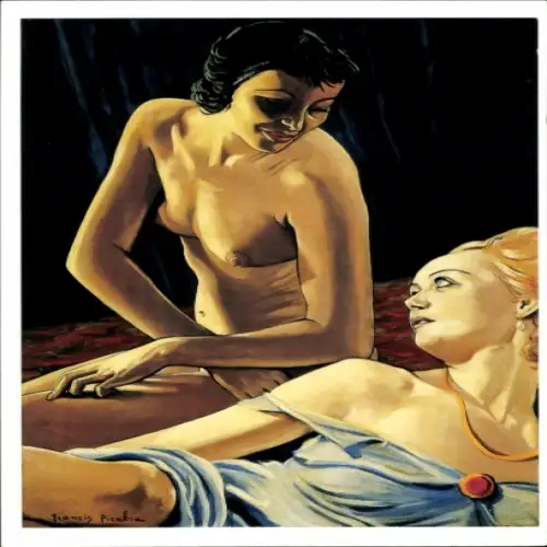 Künstler Ak Picabia, Francis, La brune et la blonde