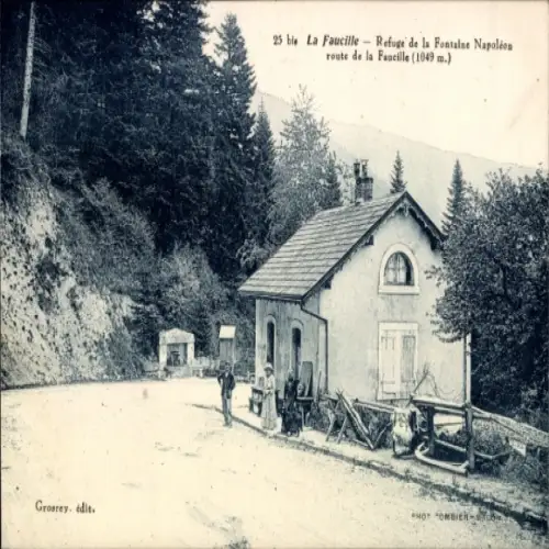Ak Gex Ain, Col de la Faucille, Refuge de la Fontaine Napoléon
