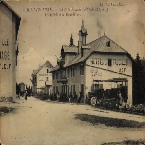 Ak Gex Ain, Col de la Faucille, Hotel, Mont Blanc