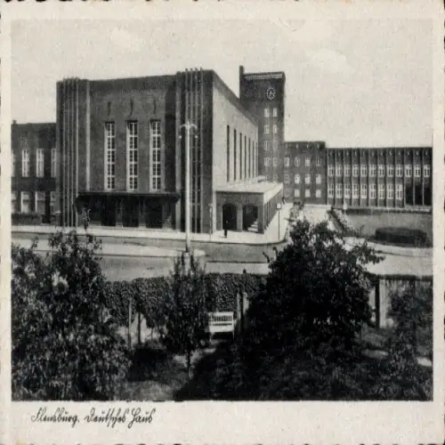 Ak Flensburg in Schleswig Holstein, Deutsches Haus