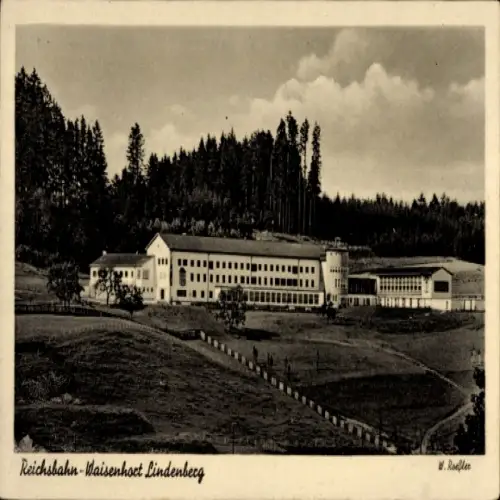 Ak Lindenberg im Allgäu Schwaben, Reichsbahn-Waisenhort