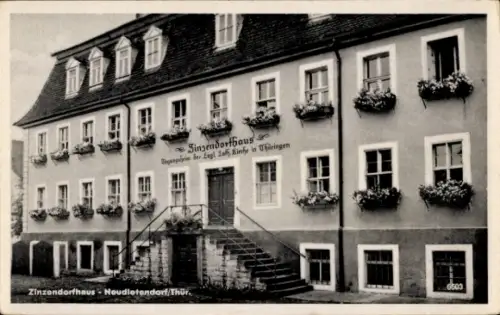 Ak Neudietendorf in Thüringen, Zinzendorfhaus