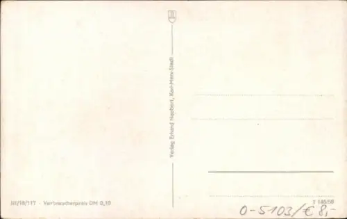 Ak Neudietendorf in Thüringen, Zinzendorfhaus