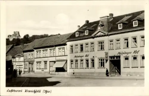 Ak Kranichfeld in Thüringen, Luftkurort Kranichfeld, Meininger Hof, s Gebäude
