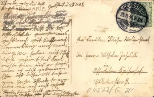 Ak Gerbstedt im Harzvorland, Schulplatz, Kirche, Menschen,  Aufnahme