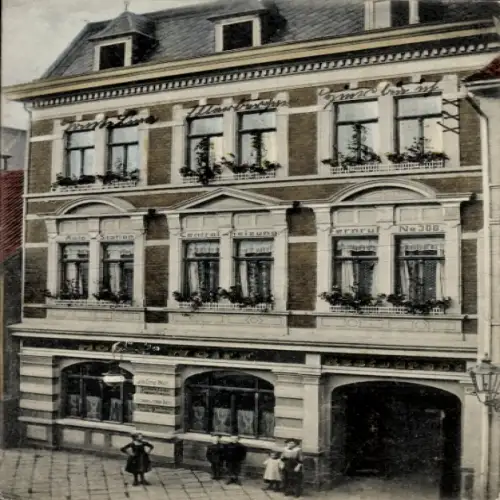 Ak Sangerhausen am Harz, Wohnhaus, Geschäft