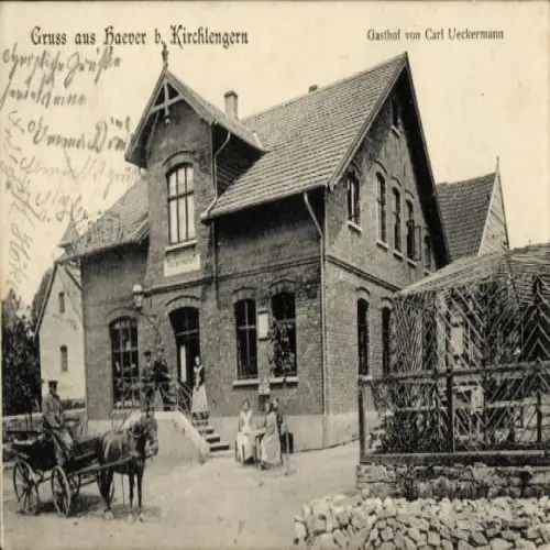 Ak Häver Kirchlengern Ostwestfalen, Gasthof
