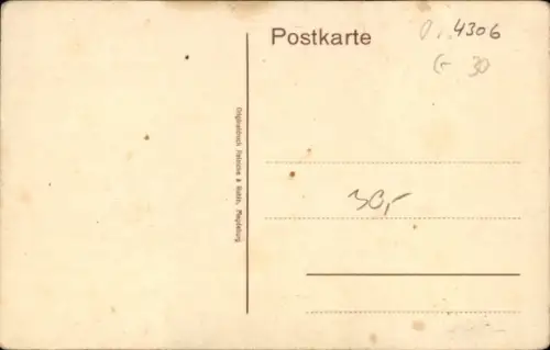 Ak Harzgerode am Harz, Unterstraße