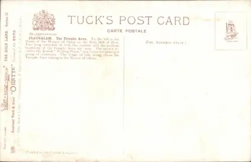 Ak Jerusalem Israel, Temple-Area