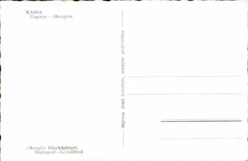 Ak Košice Kassa Kaschau Slowakei, Kossuth Lajos utca, Straßenpartie