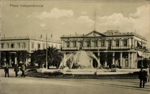 Ak Montevideo Uruguay, Plaza Independencia