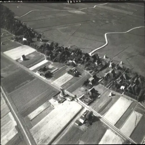 Foto Wrixum bei Boldixum Föhr in Nordfriesland, Fliegeraufnahme