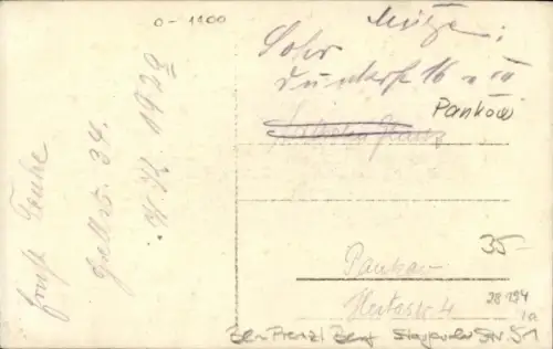 Foto Ak Berlin Prenzlauer Berg, Wohnhaus Stargarder Straße 51, Geschäfte, Fisch-Halle