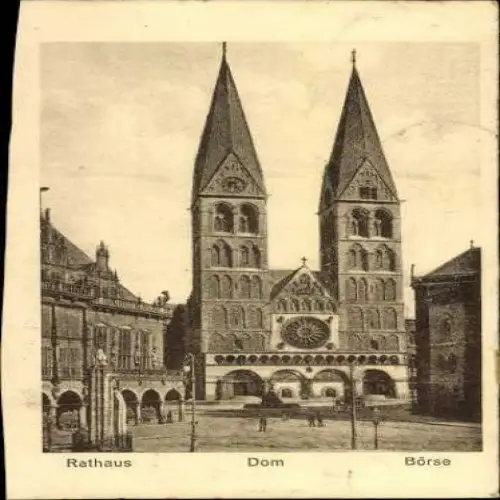10 alte AK Bremen, verschiedene Ansichten