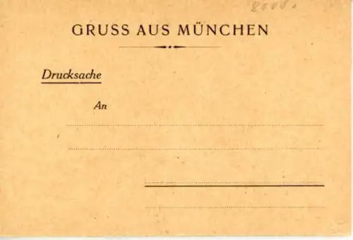 12 Ak im Umschlag, Gruss aus München