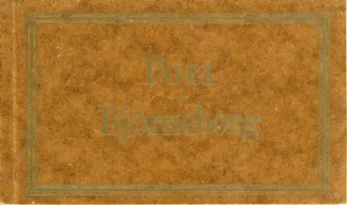 12 Ak im Umschlag, Brändö Finnland, PORI Björneborg