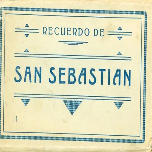 14 Ak im Umschlag, San Sebastian , Recuerdo de, San Sebastian