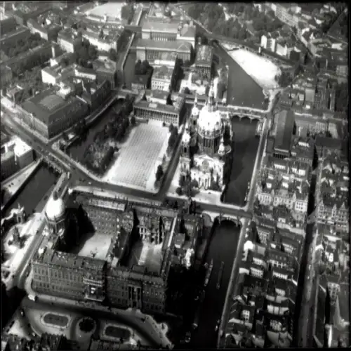 Foto Berlin Mitte, Fliegeraufnahme
