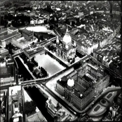 Foto Berlin Mitte, Fliegeraufnahme