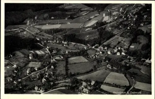 Ak Berlebeck Detmold im Teutoburger Wald, Luftbild