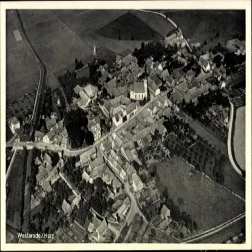 Ak Westerode Bad Harzburg am Harz, Fliegeraufnahme