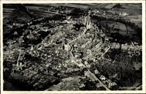 Ak Duderstadt im Eichsfeld, Luftbild