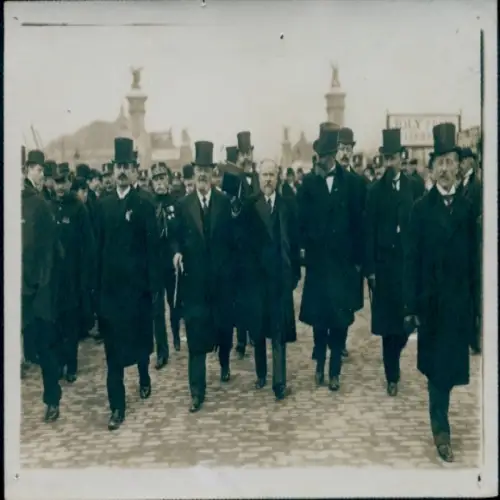 Foto Paris VII., Esplanade des Invalides, Landwirtschaftsausstellung, Poincare