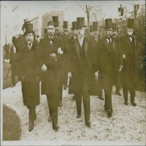 Foto Paris, Institut Pasteur, 25. Jahrestag, Poincare, November 1913