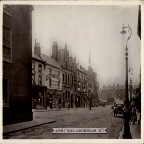 PC Loughborough Leicestershire England, Market Place