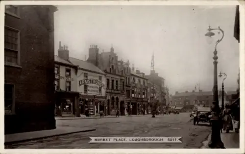 PC Loughborough Leicestershire England, Market Place