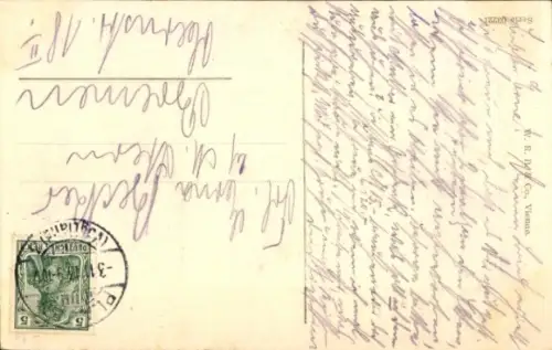 Passepartout Ak Porträt einer jungen Frau, Blumen