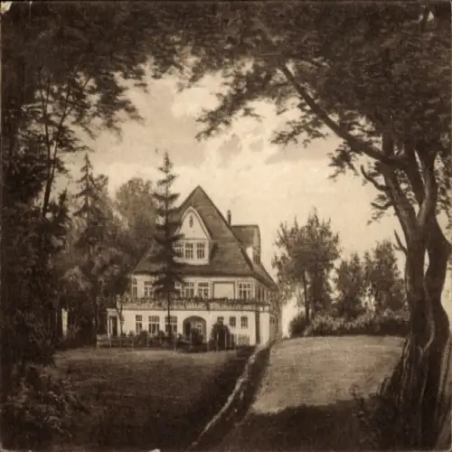 Ak Bielefeld in Nordrhein Westfalen, Waldrestaurant Donnerburg, Inh. Fritz Föste