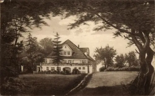 Ak Bielefeld in Nordrhein Westfalen, Waldrestaurant Donnerburg, Inh. Fritz Föste
