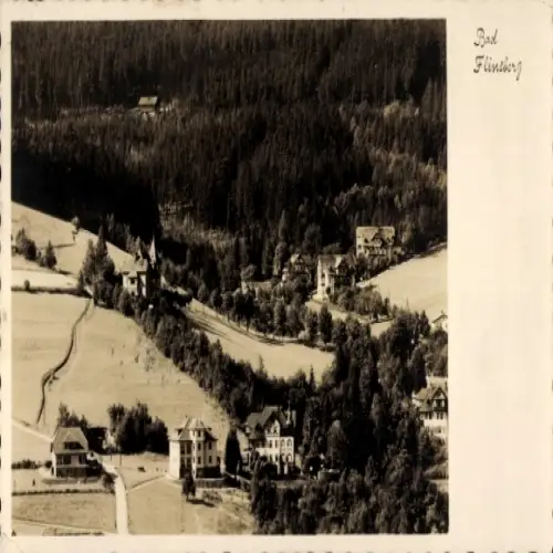Ak Świeradów Zdrój Bad Flinsberg Schlesien, An der Steinbach, Waldbaude