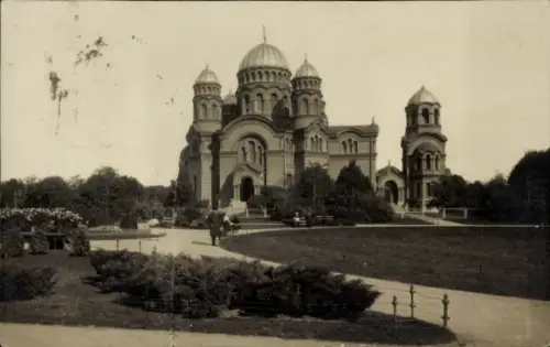 Foto Ak Riga Lettland, Kathedrale