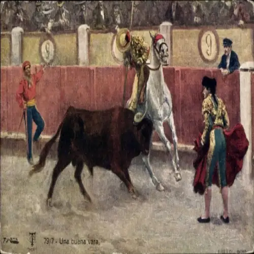 Ak Corrida de Toros, Una buena vara