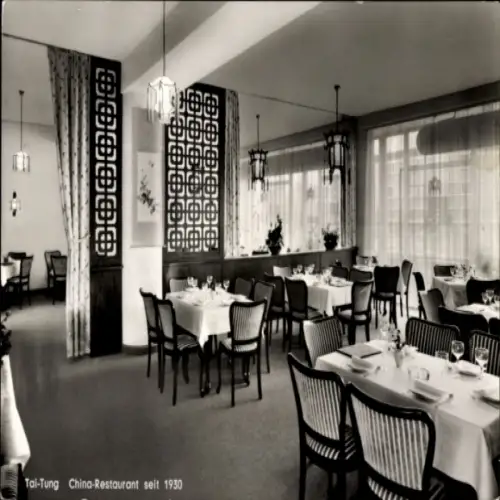 Ak Berlin Charlottenburg, China-Restaurant Tai-Tung, Budapester Straße 50