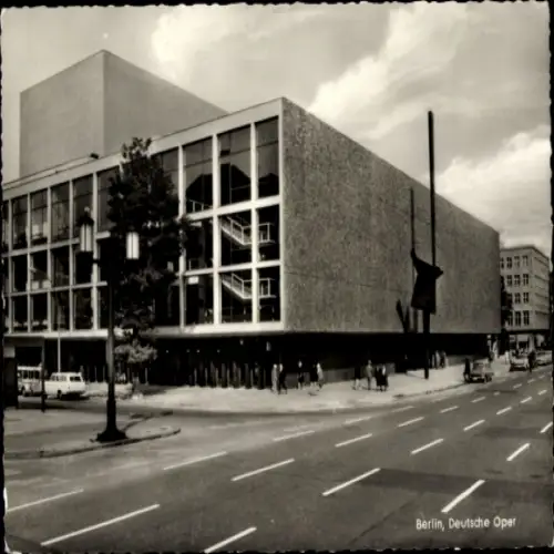 Ak Berlin Charlottenburg, Deutsche Oper